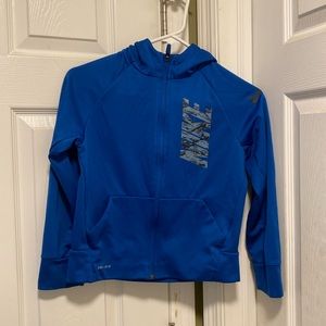 Nike Hooded Zip Up Sweatshirt